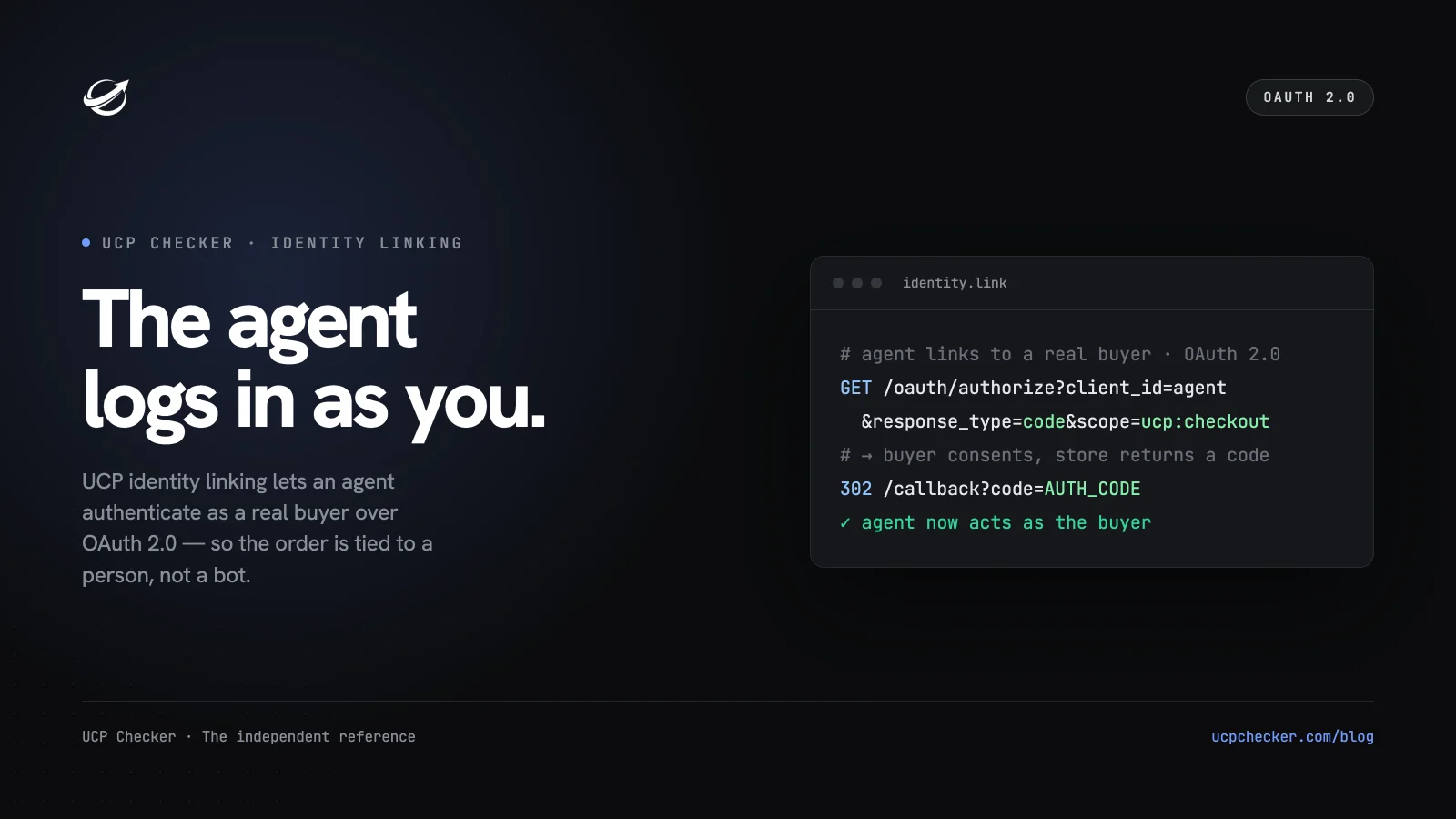 UCP Now Supports Identity Linking — What It Means for Agentic Commerce